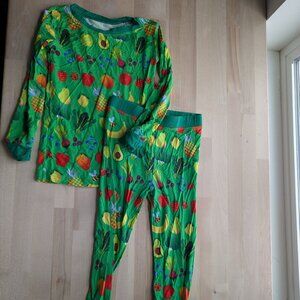 Little Sleepies Pajamas 2 Piece Long Sleeve Set - 4T Once Upon a Farm
